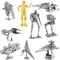 3D Metal Puzzle Building Blocks kit fai da te Robot Fighter Plane per adolescenti uomini hobby