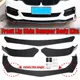 3 pz auto labbro anteriore mento paraurti Spoiler Body kit universale Car Splitter diffusore Spoiler