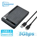 Custodia per disco rigido esterno SATA da 5 Gbps da 2,5 "SATA a USB3.0 SATA SSD Scatola HDD di