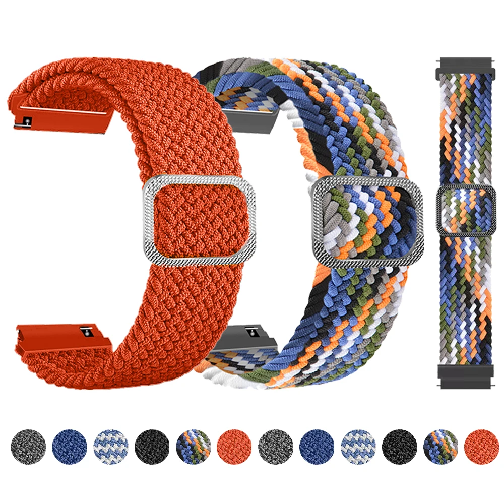 Geflochtener Nylons ch laufen riemen für Coros Pace 3 2 Band für Coros Apex 2 Pro 46mm 42mm Armband weich 20 22mm Gürtel Armbänder Zubehör Image