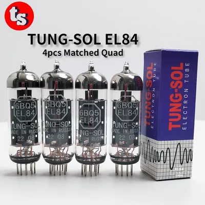 Tung-sol el84 6 bq5 vakuum röhren aufrüstung 6 p14 n709 6 n14n 6 bq5 hifi audio ventil elektronische Image