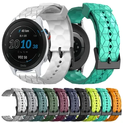 22mm 20mm Riemen für Garmin Venu 3 Vorläufer 265 255 245 165 Musik Vivo active 4 Silikon Armband für Garmin Venu Sq 2 Plus Band Image