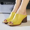 Sommer Frauen Echtes Leder Sandalen Hohe Qualität Komfortable Leder Hochhackige Atmungsaktive Sandalen Dame Schuhe Frau