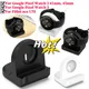 Supporto di ricarica Supporto dock Supporto base caricabatterie antiscivolo in silicone per Google Pixel Watch 3 41mm 45mm per Google Pixel Watch 2