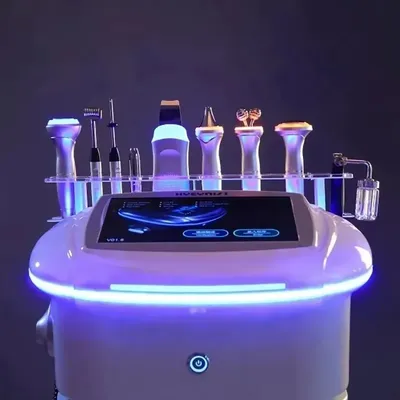 9-in-1 Hydra Professional Machine Aqua Gesichtsgerät Neue Beauty Health Korea Solution Aquaskin Smart Multifunktions-Sauerstoffstrahl