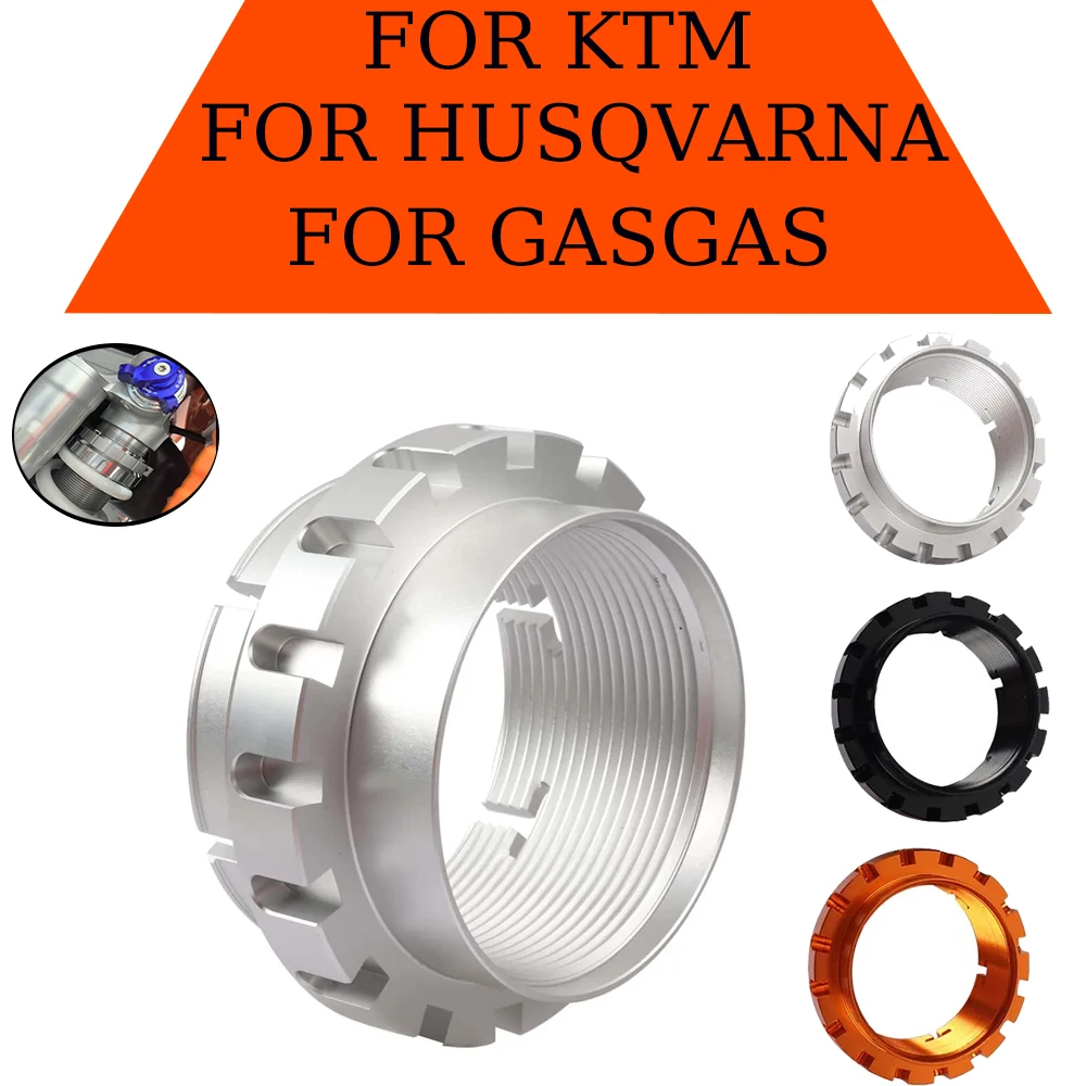 Hintere Stoßdämpfer Vorspannung feder Einstell ventil mutter für ktm sx xcf exc 300 für husqvarna 125-450 fc fx tx tc für gasgas Image
