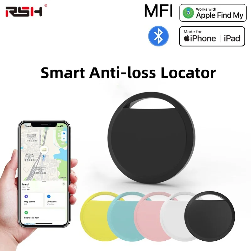 GPS Smart Air Tag Bluetooth Anti-Verlust-Gerät Smart Tracker Für Schlüssel Gepäck Geldbörse Smart Tag Funktioniert mit Apple Find My (nur iOS) Image