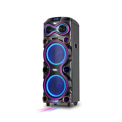 12 Zoll * 2 BT-Lautsprecher mit RGB-LED-Beleuchtung, 120 W Hochleistungs-Subwoofer, Fernbedienung, Image