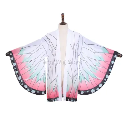 Anime Kochou Shinobu Cosplay Kostüm für Frauen Halloween Outfits japanischen Stil Kimonos Sommer Image