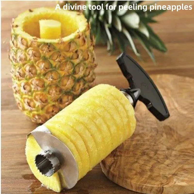 1 stücke Ananas Slicer Schäler Schäler Edelstahl Obst Werkzeuge Kochen Werkzeuge Küche Zubehör Küche Gadgets