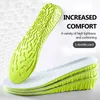 1,5-3,5 cm unsichtbare Höhe erhöhen Einlegesohlen orange Eva Memory Foam Schuhe Sohle Pad