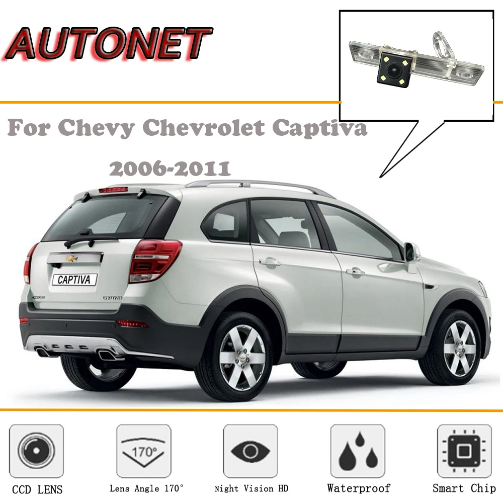 AUTONET Rückansicht kamera Für Chevy Chevrolet Captiva 2006-2011/CCD/Nachtsicht/Backup Kamera/ lizenz platte kamera Image