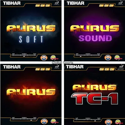 Original TIBHAR AURUS / AURUS SOUND/WEICHEN Tisch tennis professionelle gummi schwamm TIBHAR Tischtennis Gummi Ping Pong Schwamm Image