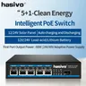 Solarstrom-PoE-Switch, nachhaltiger USV-PoE-Switch, 5-Port-Gigabit-PoE-Switch, nachhaltige