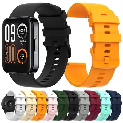 Für Realme Uhr/s Pro Sport band 20mm 22mm Silikon Armband für Realme Uhr 3 2 s Armband Armband Uhr Zubehör Image