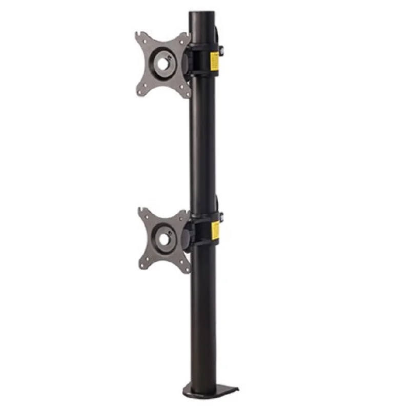 Desktop Dual Computer Monitor Halterung Ständer Vertikale Array für Zwei Bildschirme Fit für 10 "-30", max Unterstützung 10KG Pro MONITOR HALTERUNG Image