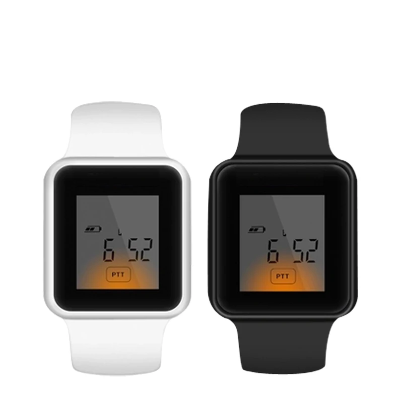 Uhr Walkie Talkie Drahtlose Hände-freies Uhr Intercom Walkie Talkie für Reisen Und Wandern Radio Image