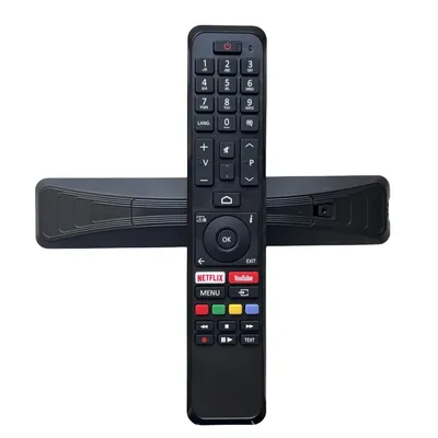 Neue fernbedienung fit für toshiba tv serie mit netflix youtube taste 43/49/50/55/58/65 ua20 ua6b Image