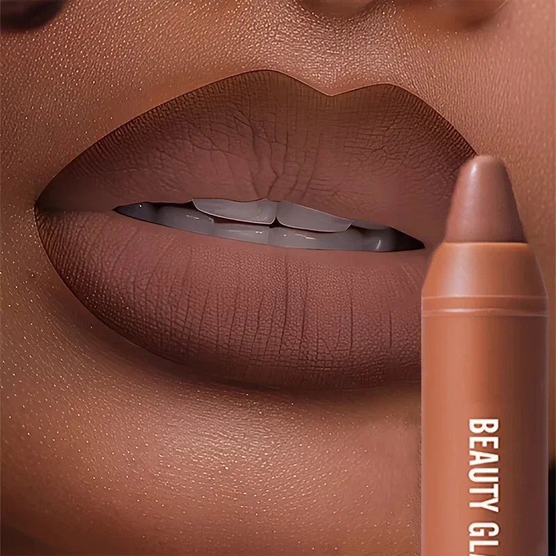 BEAUTY GLAZED Matte Pearl Lippenstifte: Langlebig, wasserfest und antihaftbeschichtet für alle Hauttypen – 12 Farben Image