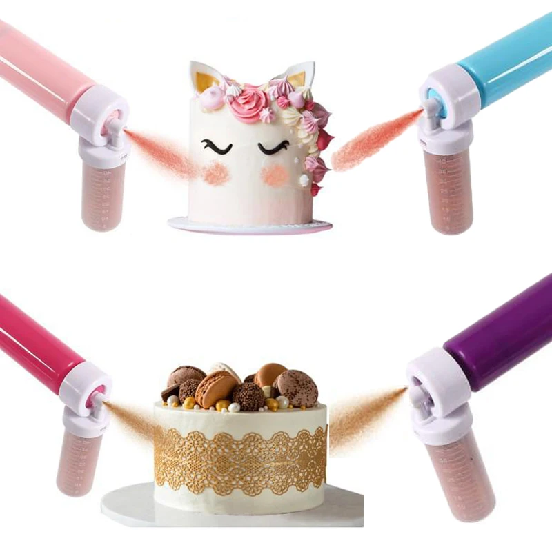 Kuchen Färbung Werkzeuge Kuchen manuelle Airbrush Backen Dekoration Cupcakes Desserts Spritzpistole Mousse Sandstrahlen Küche Gebäck Werkzeuge Image