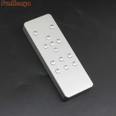 DIY Aluminium Shell Fernbedienung Qualität Export Blank Schlüssel DIY Verstärker Image
