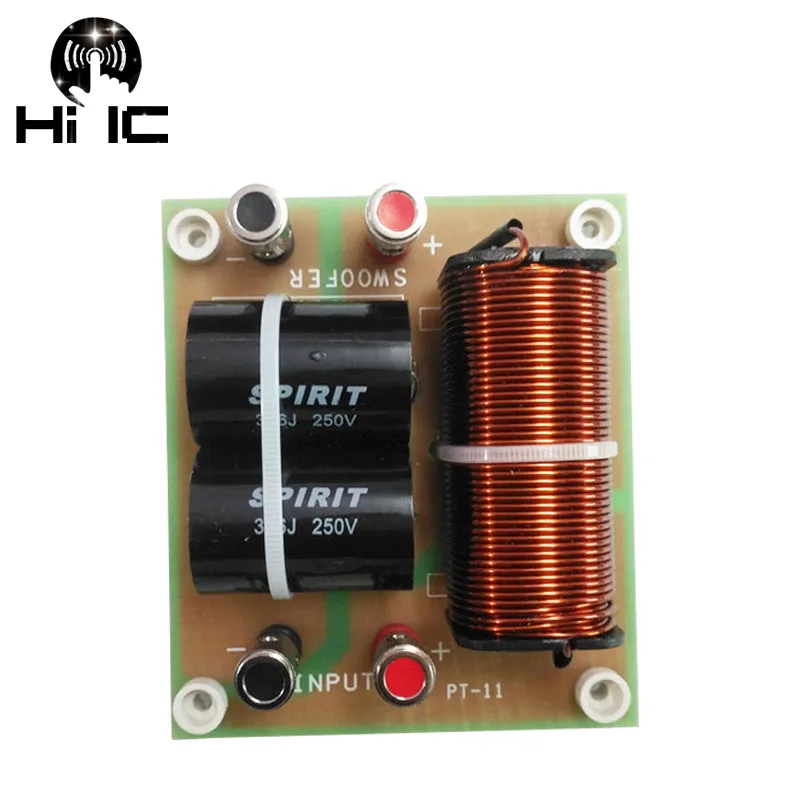 1Pcs Ultra-high Power Audio Lautsprecher Crossover Bass Frequenz Teiler Subwoofer Crossovers Lautsprecher Filter DIY 2000W Image