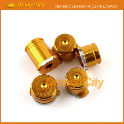 Metall Aluminium legierung Kugeln 9mm Bullet Buttons Abxy Guide Mod Kit für Xbox One Xboxone Image