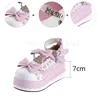 Neue japanische Stil Lolita Schuhe Plattform Schuhe Mädchen Prinzessin Cosplay Schuhe Frauen Schuhe mit Bowknot Größe 35-47