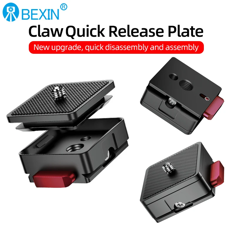 Klaue Arca Swiss Quick Releae Platte Halterung 1/4'' Stativ Basis Halterung Gimbal Schnell Schalter System Für DSLR Kamera Zubehör Image