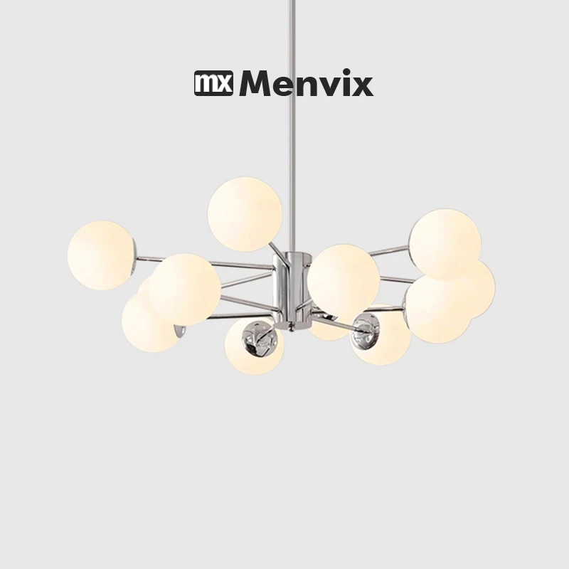 Glaskugel Kronleuchter Lampe Deckenleuchten für Wohnzimmer Moderne Nordic E27 Magic Bean Kücheninsel Dekoration Home Licht