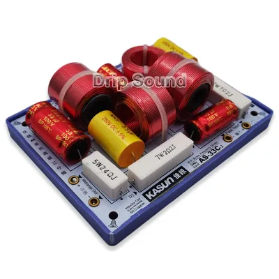 2 stücke KASUN AS-33C 3 Weg 160W Hallo-fi Audio Lautsprecher Frequenz Teiler Crossover Filter Image