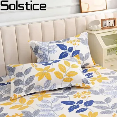 Blumen Kissen bezug 1pc Bettwäsche Kissen bezug Erwachsenen Schlafzimmer Wohnkultur Kissen bezug benutzer definierte Größe 70x70cm 51*66 Bett Kissen bezüge Image