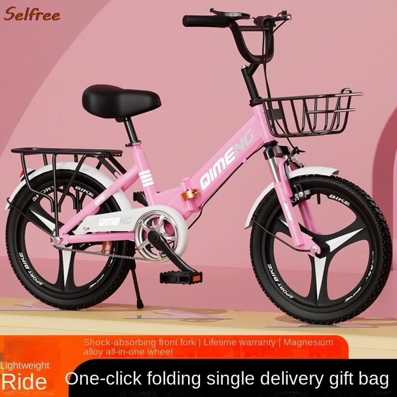 Selfree Kinder Faltrad für Kinder 7-12 Jahre alt 20 "große Kinder Fahrrad Jungen Mädchen Schulmädchen Kinderwagen heiß neu Image