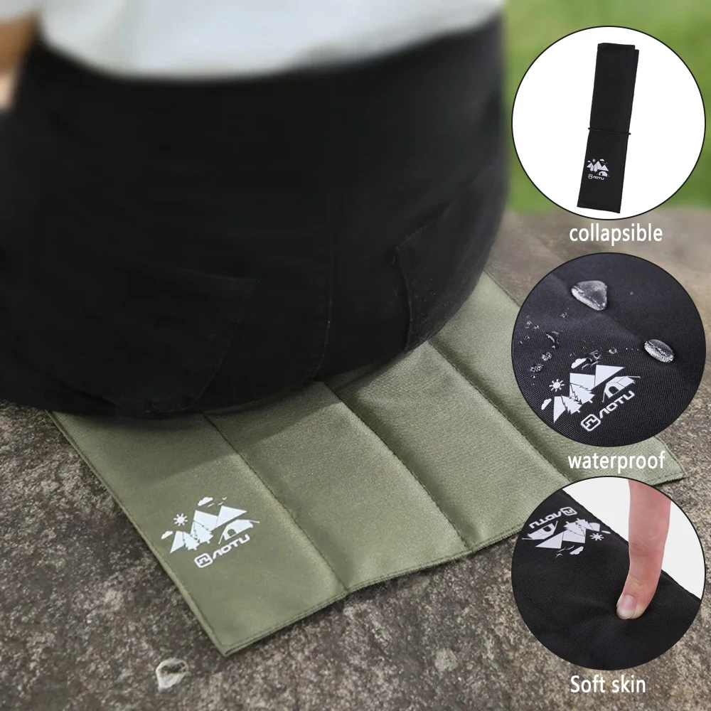 Leichte wasserdichte Klapp matte feuchtigkeit beständiges und wärme isolierendes Kissen faltbares Kissen Camping matte Strands itz kissen Image