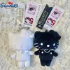 50. Jahrestag Sanrio Puppe Spielzeug Schlüsselanhänger Kawaii Schwarz Weiß Hello Kitty Kinder Taschen Anhänger Schlüsselanhänger Frauen Weihnachtsgeschenke Kind