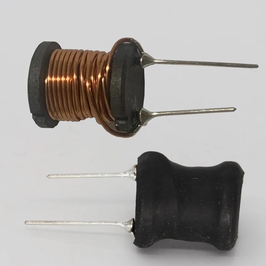 6*8mm 6x8mm 1MH 1,5 MH 2,2 MH 2,5 MH 3,3 MH 4,7 MH 6,8 MH 10MH 39MH 2 P 2 Pin Stecker-In Induktivität Drossel DIP Radial Leaded Power Inductor
