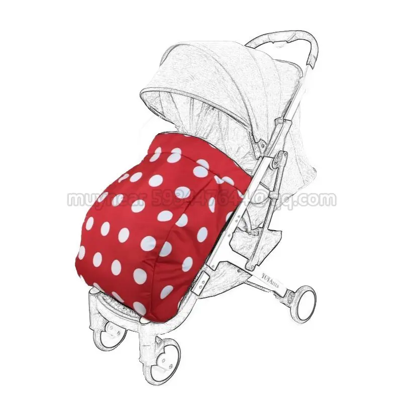 Neue Ankunft Yoyaplus Kinderwagen Fußsack Winter & Herbst Warme Parm Fuß Abdeckung Kinderwagen Zubehör Socken Yoya Plus Wagen Image