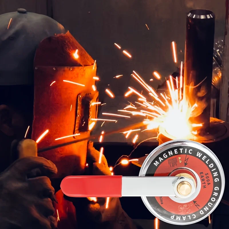 Robuste magnetische Schweißvorrichtung mit einer Kapazität von bis zu 500 A, feste Vorrichtung zum Schweißen und Wartungserdung Image