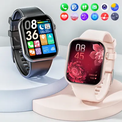 Für xiaomi huwei men's smart watch 1,85 touch hd bildschirm neue frauen wasserdichte sport uhr fitness tracker smart watch man