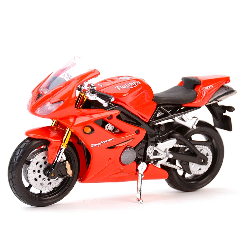 Maisto 1:18 Triumph Daytona 675 955i Speed Triple Thunderbird Statische Druckguss Fahrzeuge Sammeln Hobbies Motorrad Modell Spielzeug Image