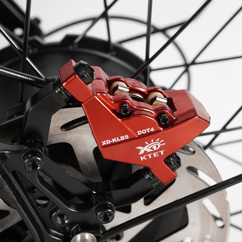 Elektrische Fahrrad Hydraulische Scheibenbremse Kit Ebike Power Cut Off Bremsniveau Fahrrad Dual Disc Öl Bremsen Image