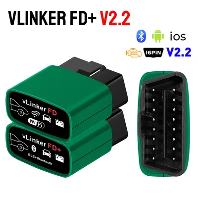 Code Reader For FORScan Car Diagnostic Tools vLinker FD+ V2.2 Bluetooth-Compatible 4.0 WIFI J2534