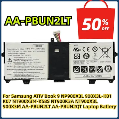 For Samsung ATIV Book 9 NP900X3L 900X3L-K01 K07 NT900X3M-K58S NT900K3A NT900X3L 900X3M AA-PBUN2LT