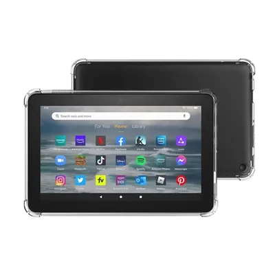 Clear Cover for Amazon Fire 7 Tablet 2022 Release 12th Gen ( 7 inch ) Shockproof Drop Soft