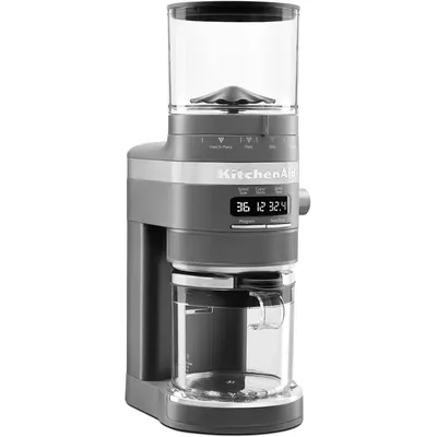 Burr Coffee Grinder - KCG8433 - Matte Charcoal Grey, 10 Oz