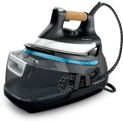 Ultimate Steam Pro Stainless Steel Soleplate Professional Steam Station for Clothes, 1800 Watts,