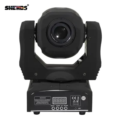 2pcs 60W LED Spot Moving Head Spot Light DMX512 Device For Dj Disco Bar Party Nightclub SHEHDS Stage