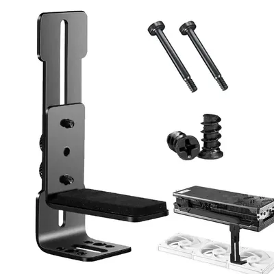 GPU Support Bracket Stainless Steel Adjustable GPU Stand Wear-resistant Graphics Card Stand Graphics