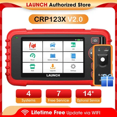 NEW LAUNCH CRP123X V2.0 OBD2 Scanner Car DIY Code Reader Automotive Diagnostic Tools Autoscanner