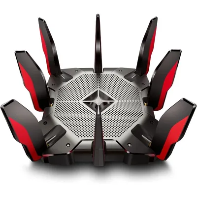 WiFi 6 Internet Gaming Router - Tri Band High-Speed ax Router, Wireless Smart VPN Router for a Large